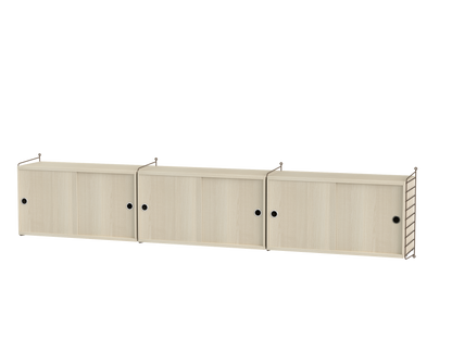 Ensemble de salon D - String Furniture-Marron - Frêne-The Woods Gallery