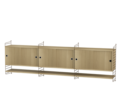 Ensemble de salon E - String Furniture-Blanc-The Woods Gallery