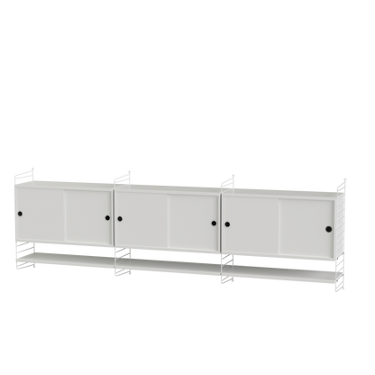 Ensemble de salon E - String Furniture-Blanc-The Woods Gallery