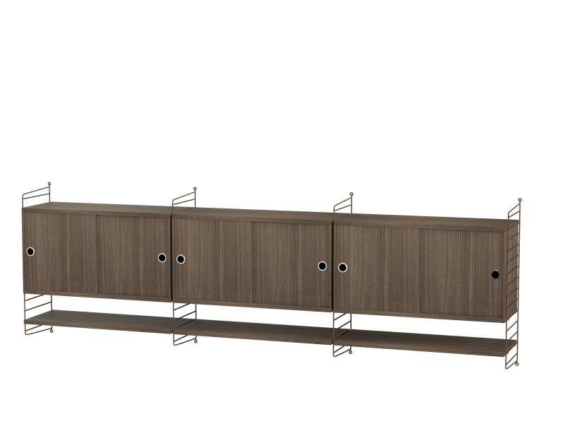 Ensemble de salon E - String Furniture-Marron - Noyer-The Woods Gallery