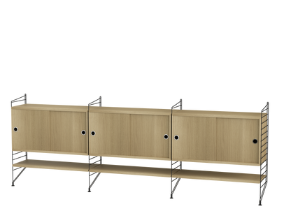 Ensemble de salon F - String Furniture-Blanc-The Woods Gallery
