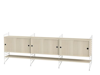 Ensemble de salon F - String Furniture-Blanc-The Woods Gallery