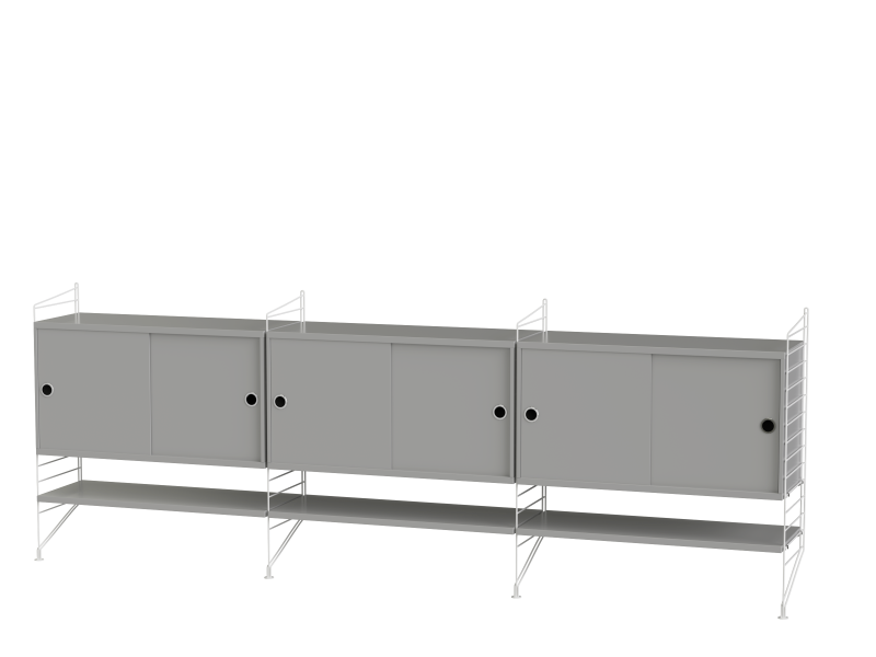 Ensemble de salon F - String Furniture-Blanc-The Woods Gallery