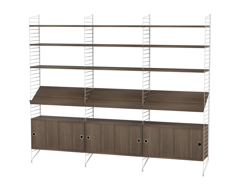 Ensemble de salon G - String Furniture-Blanc-The Woods Gallery