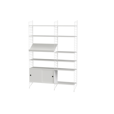 Ensemble de salon H - String Furniture-Blanc-The Woods Gallery