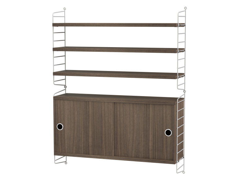 Ensemble de salon I - String Furniture-Blanc-The Woods Gallery