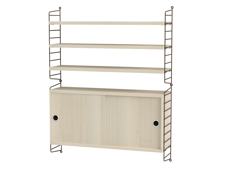 Ensemble de salon I - String Furniture-Blanc-The Woods Gallery