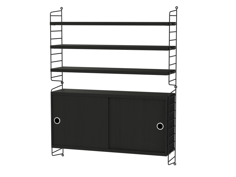 Ensemble de salon I - String Furniture-Blanc-The Woods Gallery