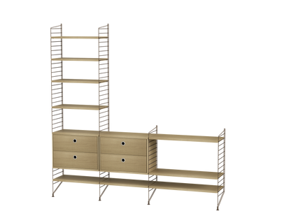 Ensemble de salon J - String Furniture-Blanc-The Woods Gallery