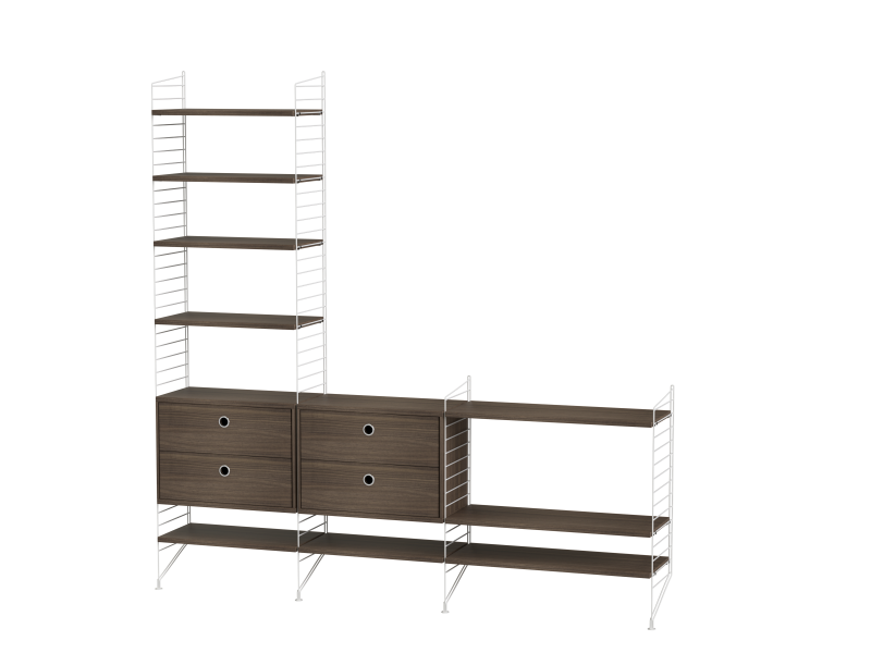 Ensemble de salon J - String Furniture-Blanc-The Woods Gallery