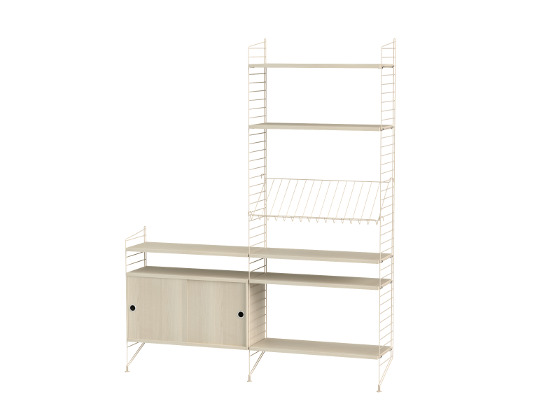 Ensemble de salon K - String Furniture-Beige - Frêne-The Woods Gallery
