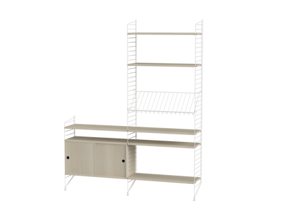 Ensemble de salon K - String Furniture-Blanc-The Woods Gallery