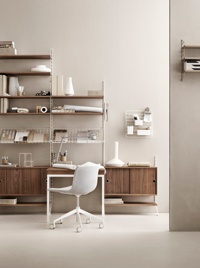 Ensemble de salon K - String Furniture-Blanc-The Woods Gallery
