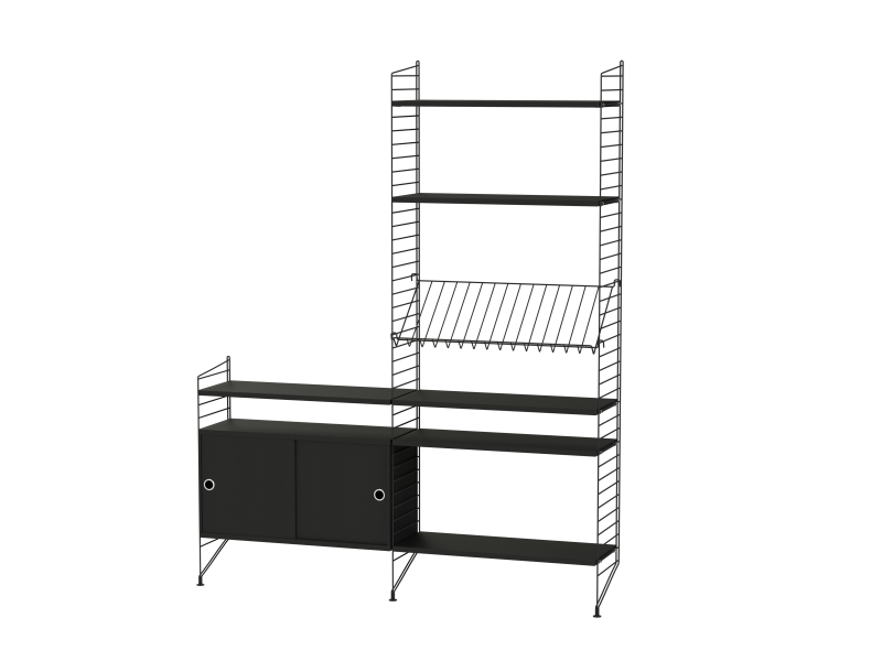 Ensemble de salon K - String Furniture-Blanc-The Woods Gallery