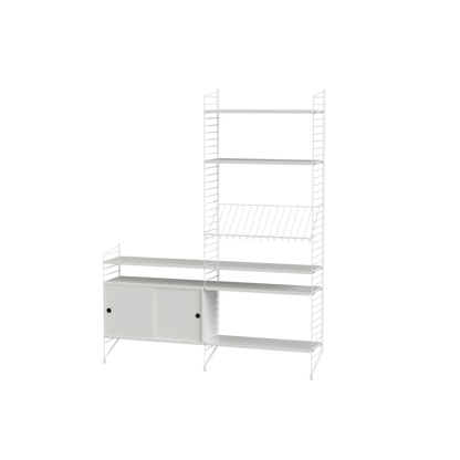 Ensemble de salon K - String Furniture-Blanc-The Woods Gallery