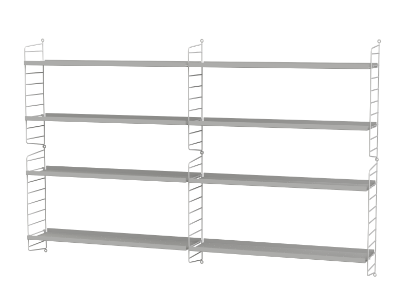 Ensemble de salon M - String Furniture-Blanc-The Woods Gallery
