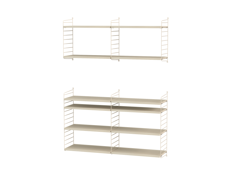 Ensemble de salon N - String Furniture-Blanc-The Woods Gallery
