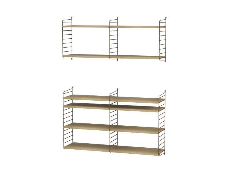 Ensemble de salon N - String Furniture-Blanc-The Woods Gallery