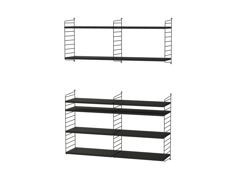Ensemble de salon N - String Furniture-Blanc-The Woods Gallery