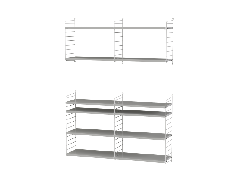 Ensemble de salon N - String Furniture-Blanc-The Woods Gallery