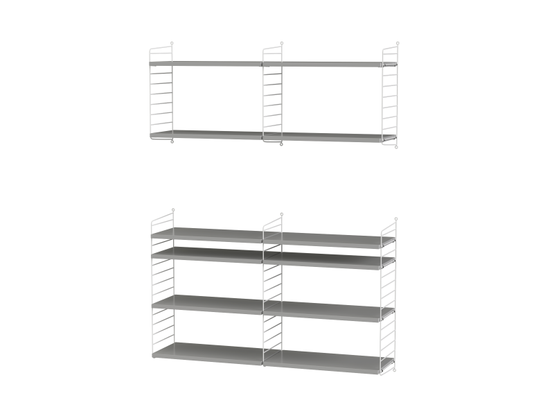 Ensemble de salon N - String Furniture-Blanc-The Woods Gallery