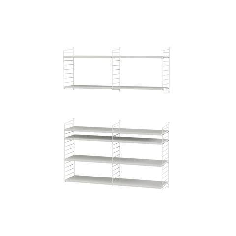Ensemble de salon N - String Furniture-Blanc-The Woods Gallery