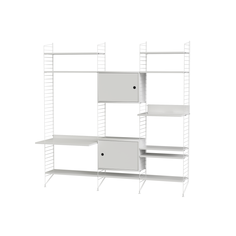 Ensemble de salon P - String Furniture-Blanc-The Woods Gallery