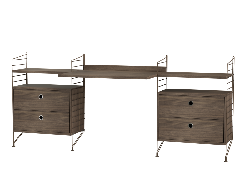 Espace de travail Workspace C - String Furniture-Beige-Beige-The Woods Gallery