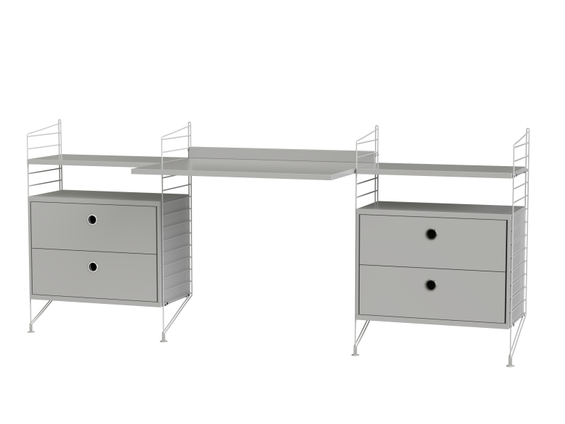 Espace de travail Workspace C - String Furniture-Beige-Beige-The Woods Gallery