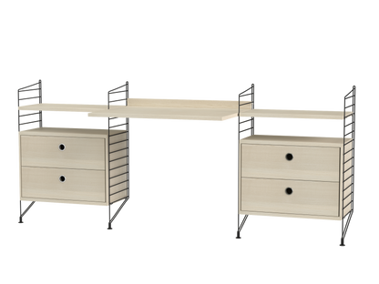 Espace de travail Workspace C - String Furniture-Beige-Beige-The Woods Gallery