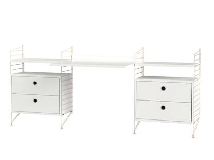 Espace de travail Workspace C - String Furniture-Beige-Beige-The Woods Gallery