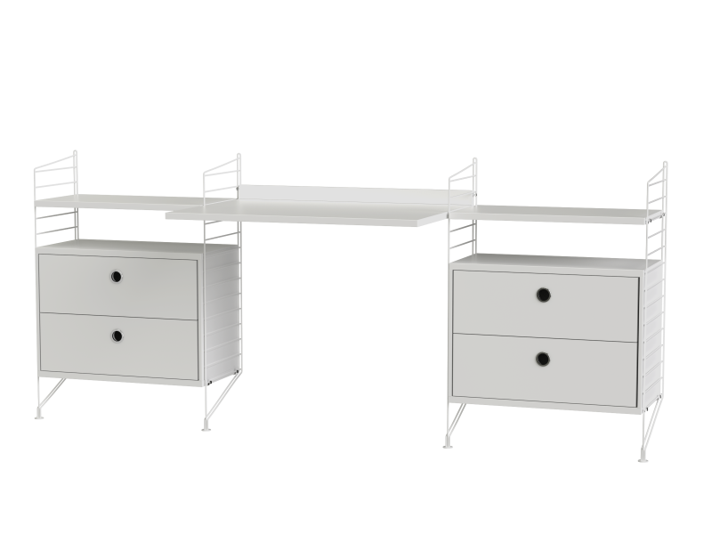 Espace de travail Workspace C - String Furniture-Beige-Beige-The Woods Gallery