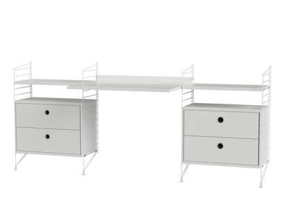 Espace de travail Workspace C - String Furniture-Beige-Beige-The Woods Gallery