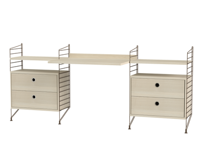 Espace de travail Workspace C - String Furniture-Beige-Beige-The Woods Gallery