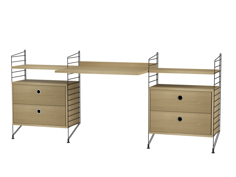 Espace de travail Workspace C - String Furniture-Beige-Beige-The Woods Gallery