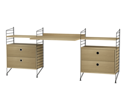 Espace de travail Workspace C - String Furniture-Beige-Beige-The Woods Gallery