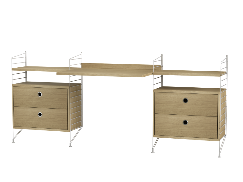 Espace de travail Workspace C - String Furniture-Beige-Beige-The Woods Gallery