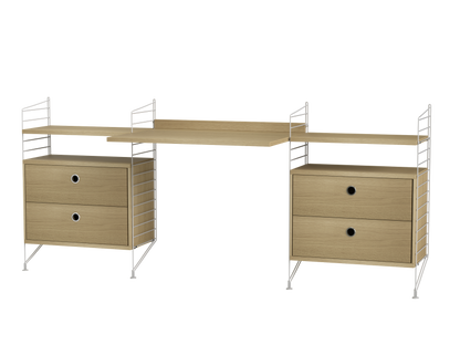Espace de travail Workspace C - String Furniture-Beige-Beige-The Woods Gallery