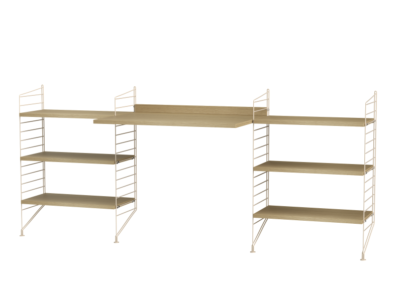 Espace de travail Workspace D - String Furniture-Beige-Beige-The Woods Gallery
