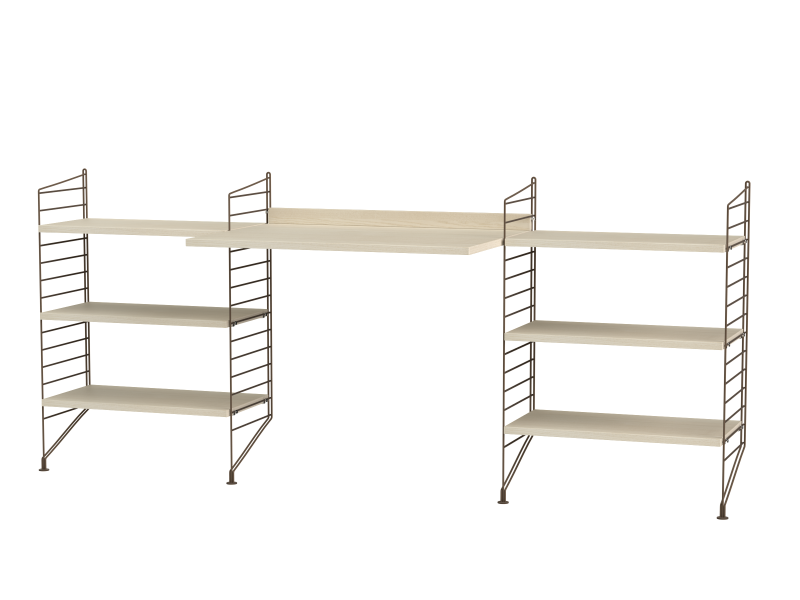Espace de travail Workspace D - String Furniture-Beige-Beige-The Woods Gallery