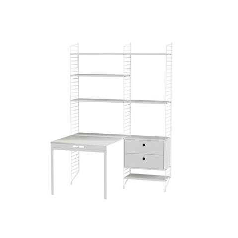 Espace de travail Workspace E - String Furniture-Beige-Beige-The Woods Gallery