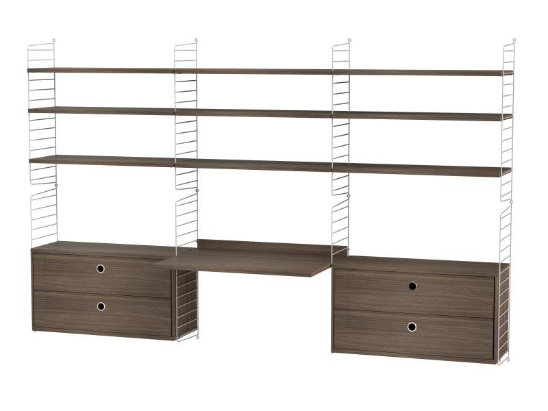 Espace de travail Workspace F - String Furniture-Beige-Beige-The Woods Gallery