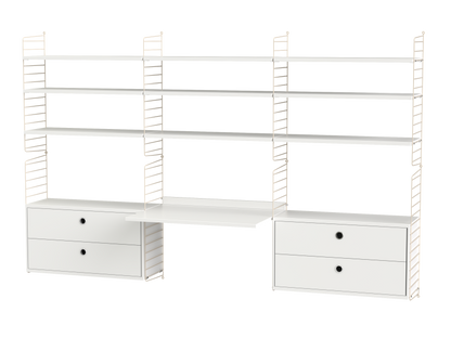 Espace de travail Workspace F - String Furniture-Beige-Beige-The Woods Gallery