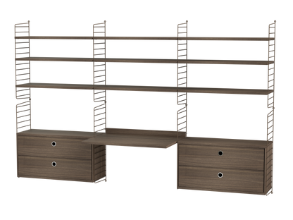 Espace de travail Workspace F - String Furniture-Beige-Beige-The Woods Gallery