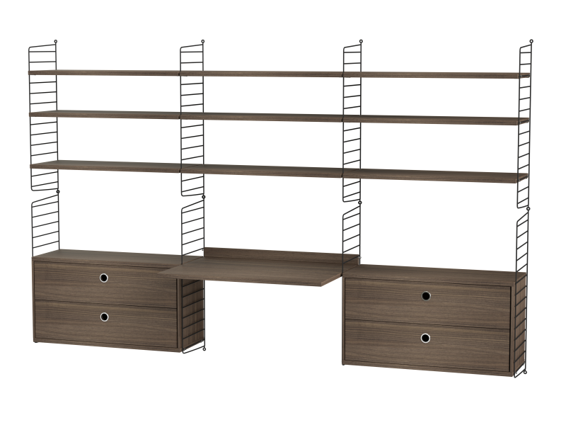 Espace de travail Workspace F - String Furniture-Beige-Beige-The Woods Gallery