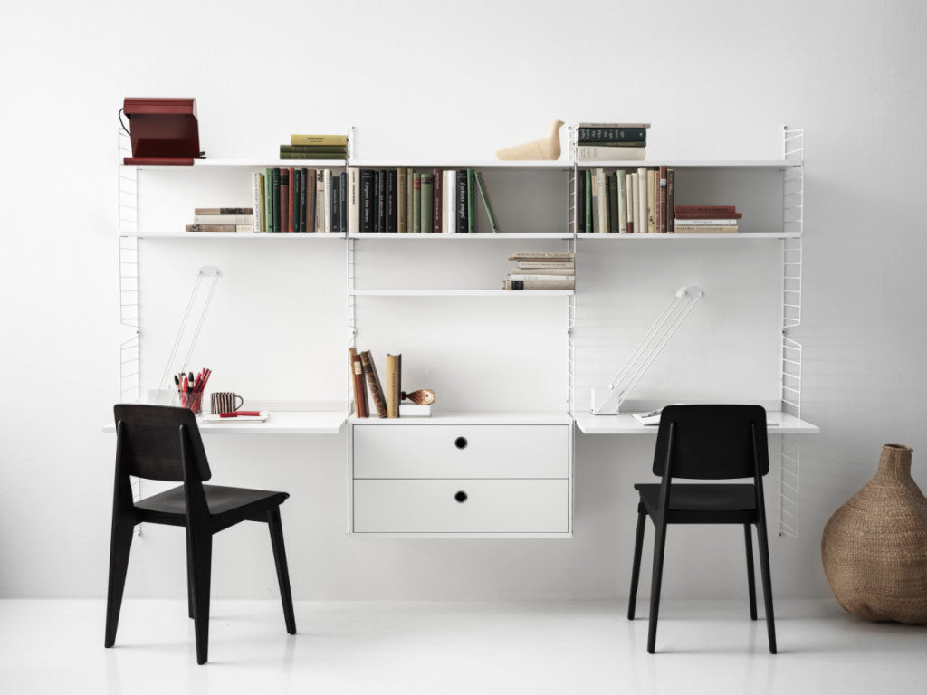 Espace de travail Workspace F - String Furniture-Beige-Beige-The Woods Gallery