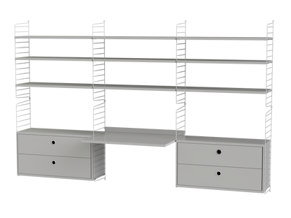 Espace de travail Workspace F - String Furniture-Beige-Beige-The Woods Gallery