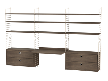 Espace de travail Workspace F - String Furniture-Beige-Beige-The Woods Gallery