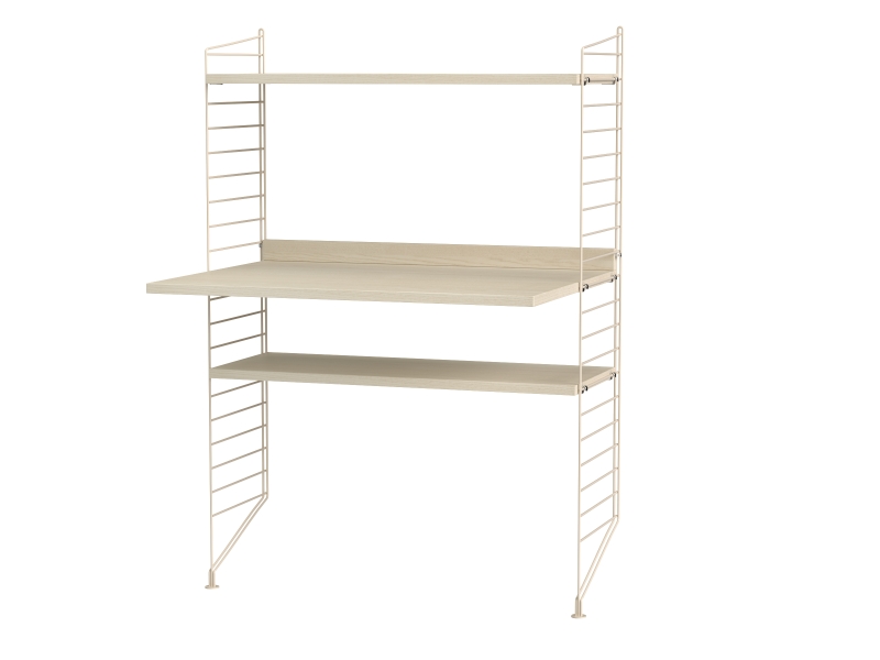 Espace de travail Workspace H - String Furniture-Beige-Beige-The Woods Gallery