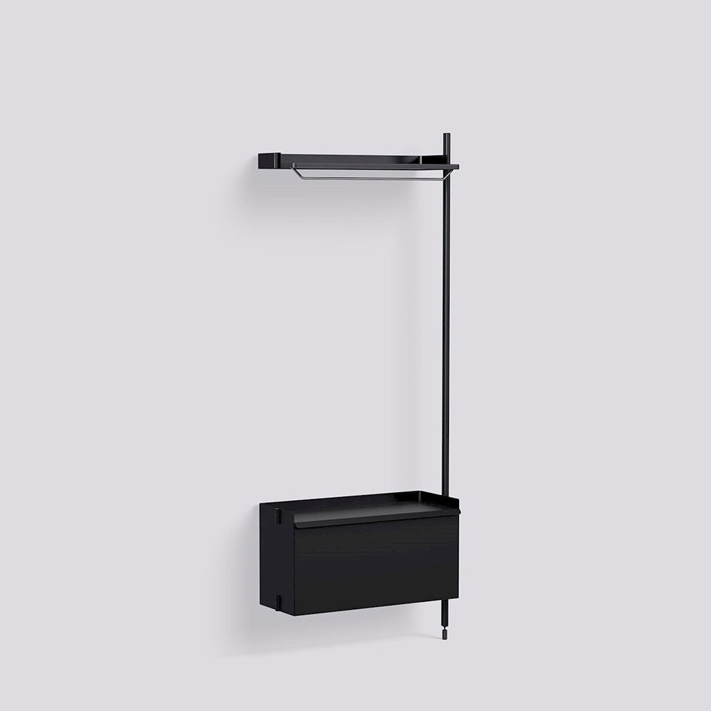 Étagère Modulable Pier System 1000 - Add-On - Hay-Noir-The Woods Gallery
